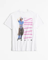 Oversized Shania Twain Graphic Tee
