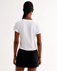 Never Lost A Tailgate Graphic Skimming Tee