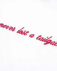 Never Lost A Tailgate Graphic Skimming Tee