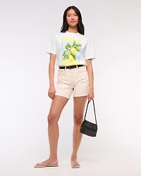 Oversized Lemon Graphic Tee