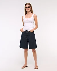 Sardines Graphic Scoopneck Tank