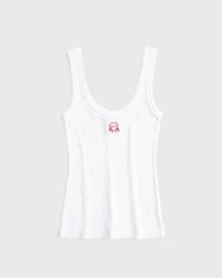 Sardines Graphic Scoopneck Tank