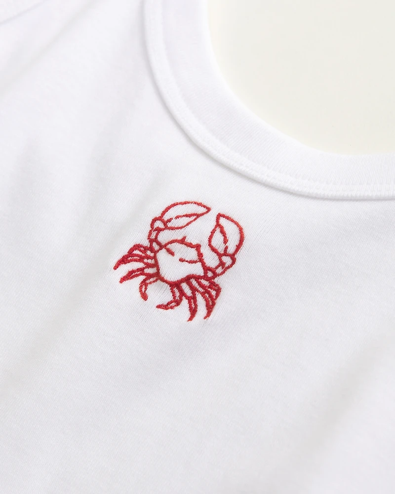 Sardines Graphic Scoopneck Tank