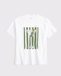 Oversized Martini Graphic Tee