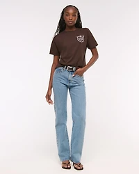 Short-Sleeve Pabst Blue Ribbon Graphic Relaxed Tee