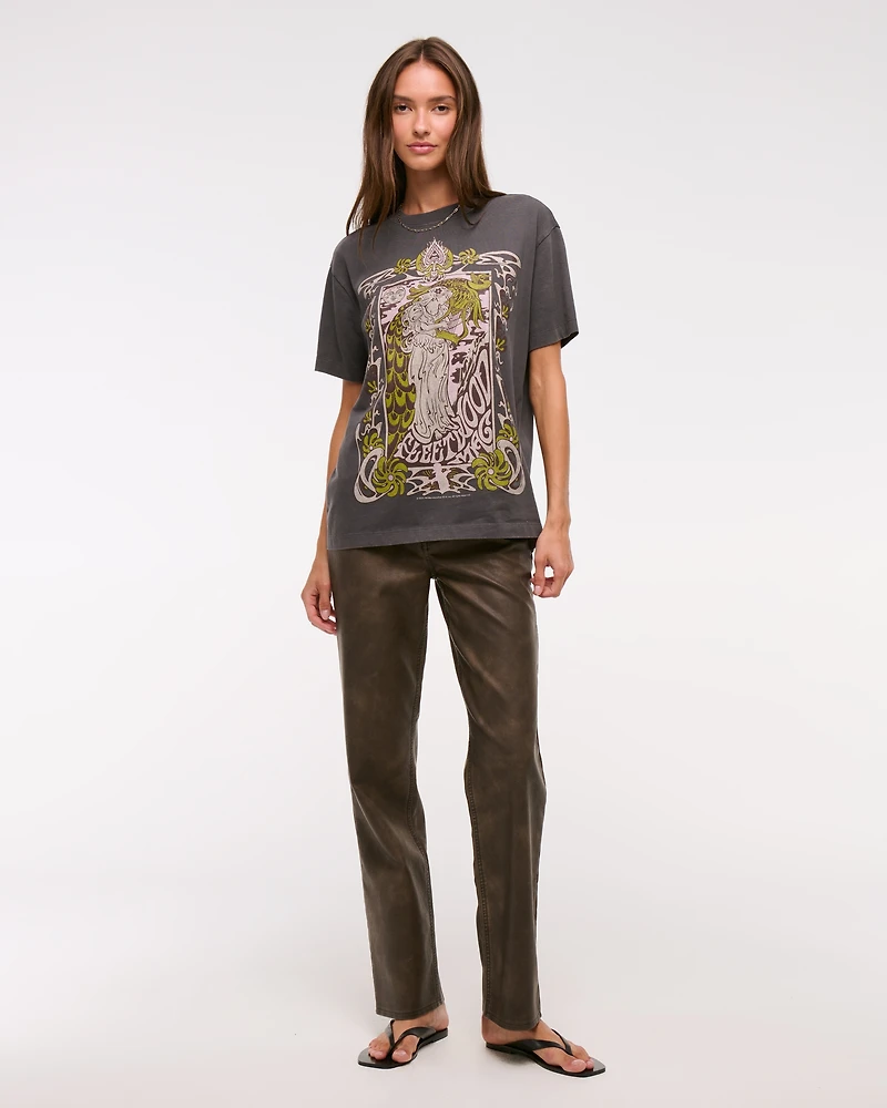 Oversized Johnny Cash Graphic Tee