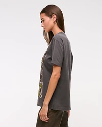 Oversized Johnny Cash Graphic Tee