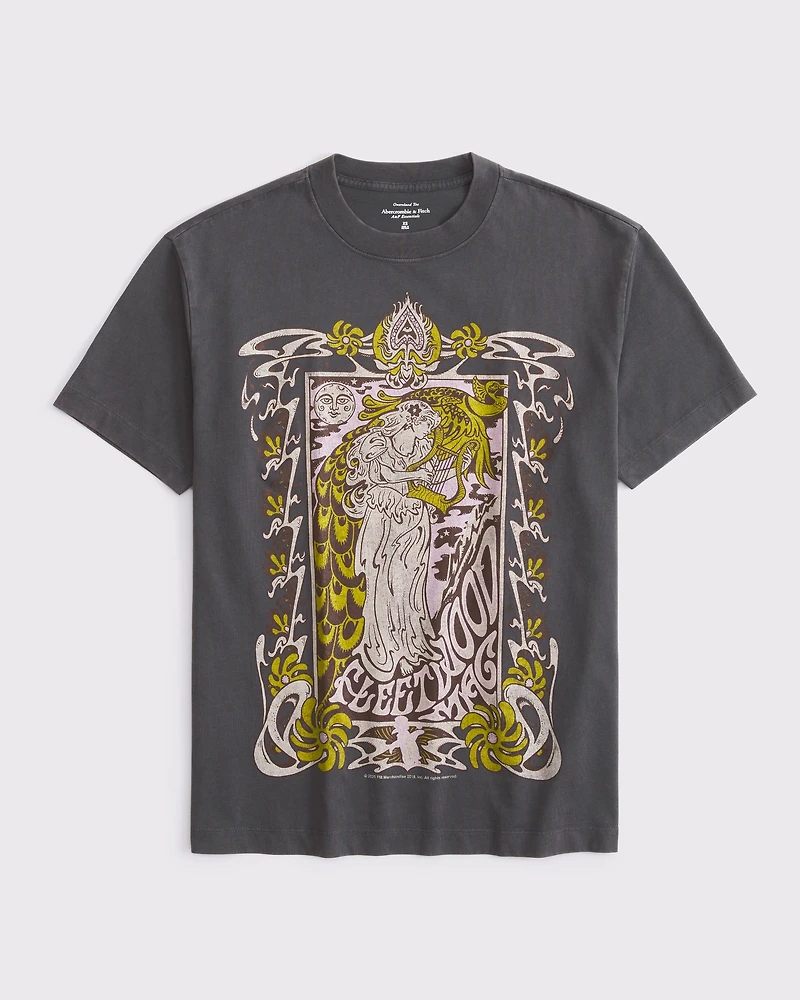 Oversized Johnny Cash Graphic Tee