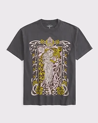 Oversized Johnny Cash Graphic Tee