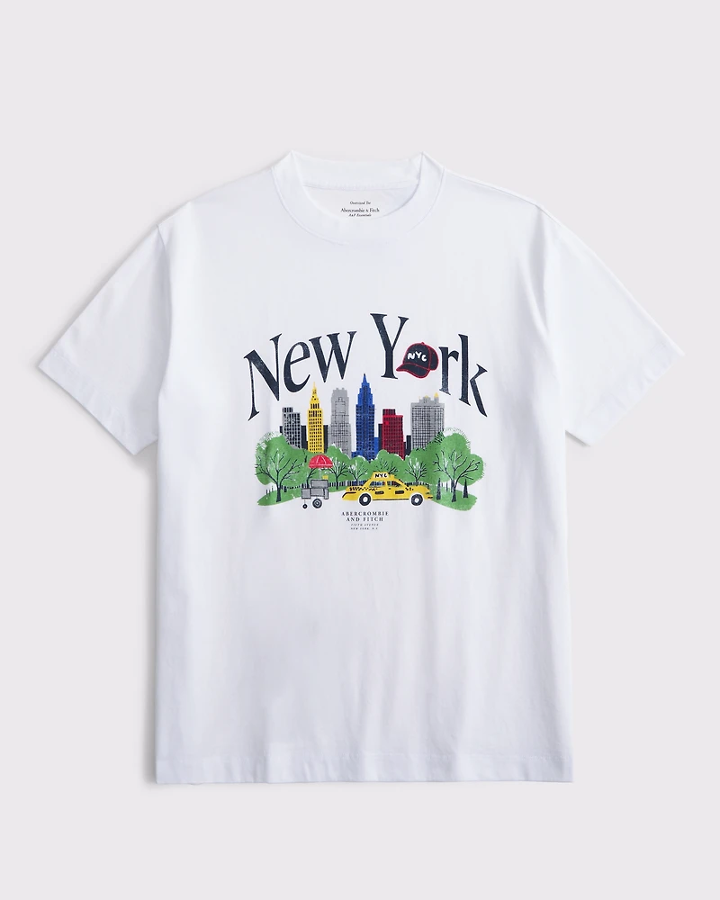 Oversized NYC Graphic Tee
