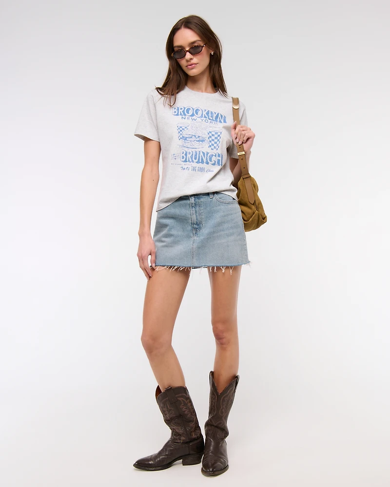 Short-Sleeve Brooklyn Brunch Graphic Relaxed Tee
