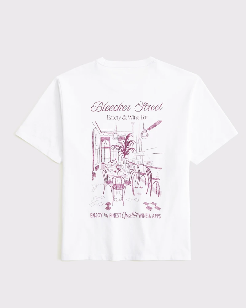Short-Sleeve Bleecker Street Graphic Relaxed Tee