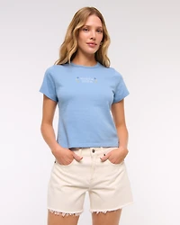 Short-Sleeve Vodka Soda Graphic Skimming Tee