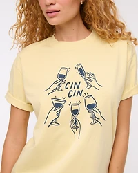Oversized Cin Graphic Tee