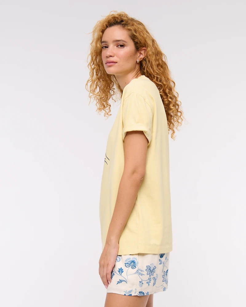 Oversized Cin Graphic Tee