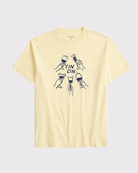 Oversized Cin Graphic Tee