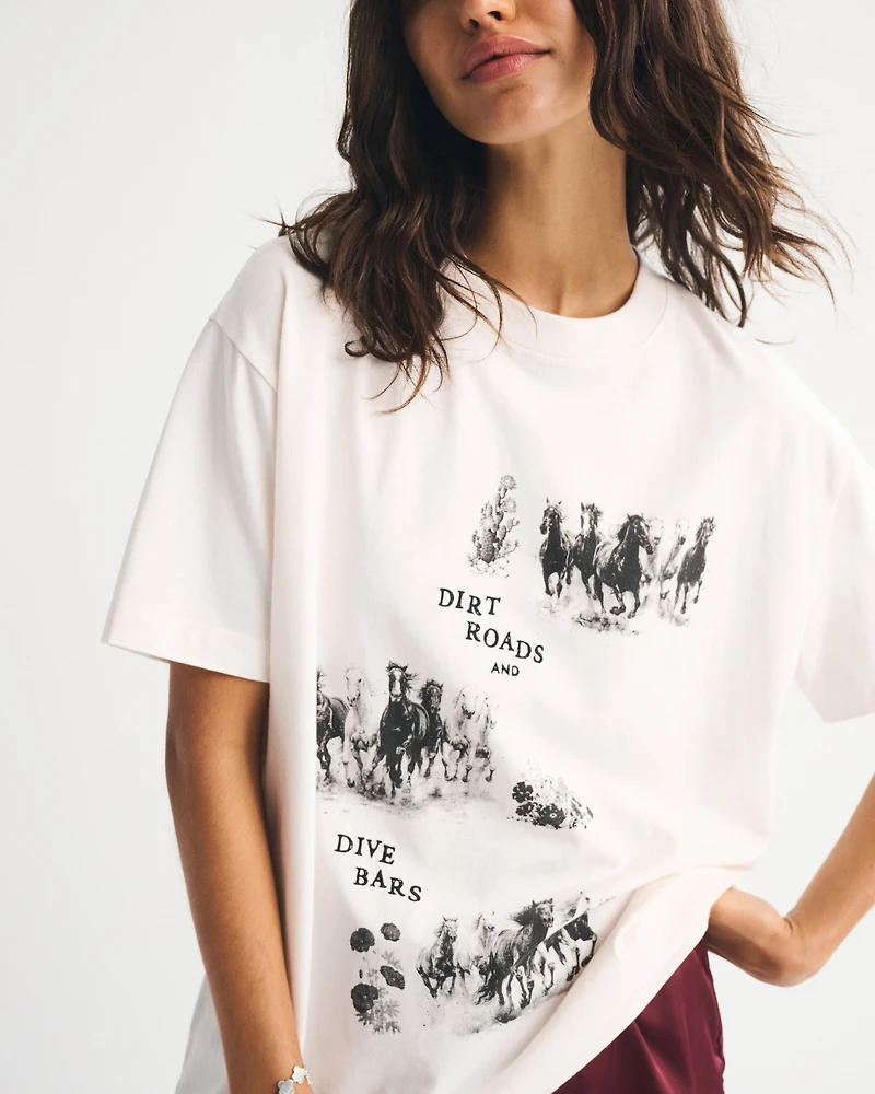 Oversized Rodeo Graphic Tee
