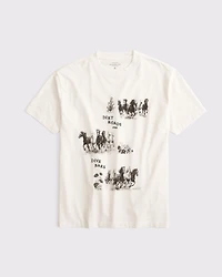 Oversized Western Graphic Tee