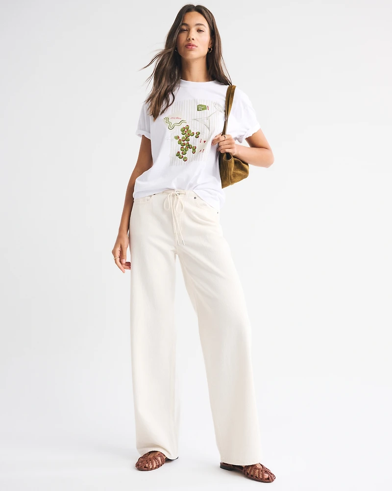 Oversized Martini Graphic Tee