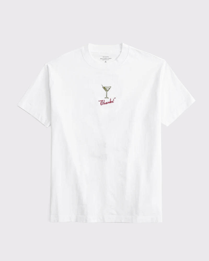 Oversized Cocktail Graphic Tee