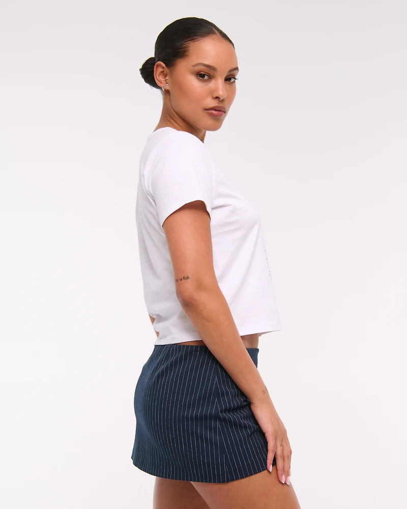 Short-Sleeve Western Graphic Skimming Tee