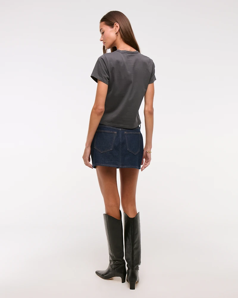 Short-Sleeve Betty Boop Graphic Skimming Tee