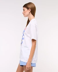 Oversized Spritz Me Graphic Tee