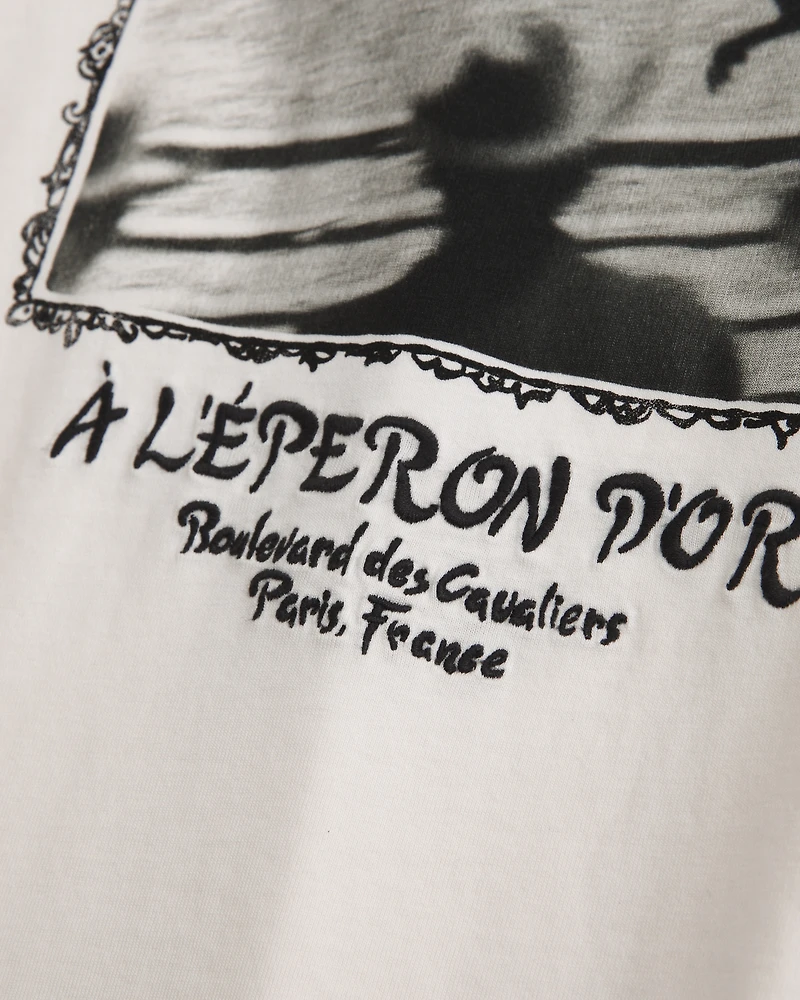 Oversized Western Graphic Tee