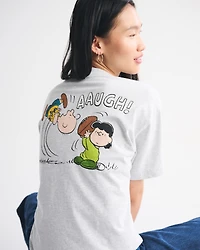 Oversized Snoopy Graphic Tee