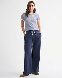 Short-Sleeve Nautical Graphic Skimming Tee