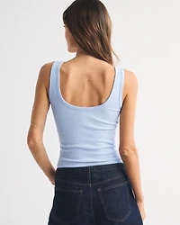 Nautical Graphic Scoopneck Tank