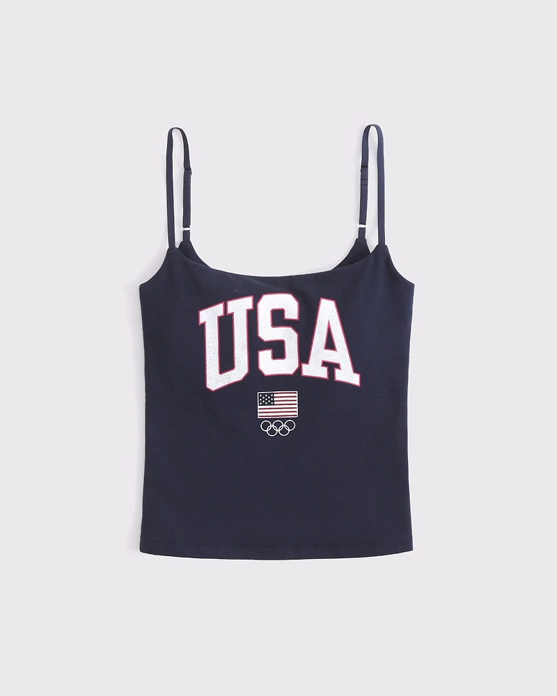 Olympics Bra-Free 90s Cami