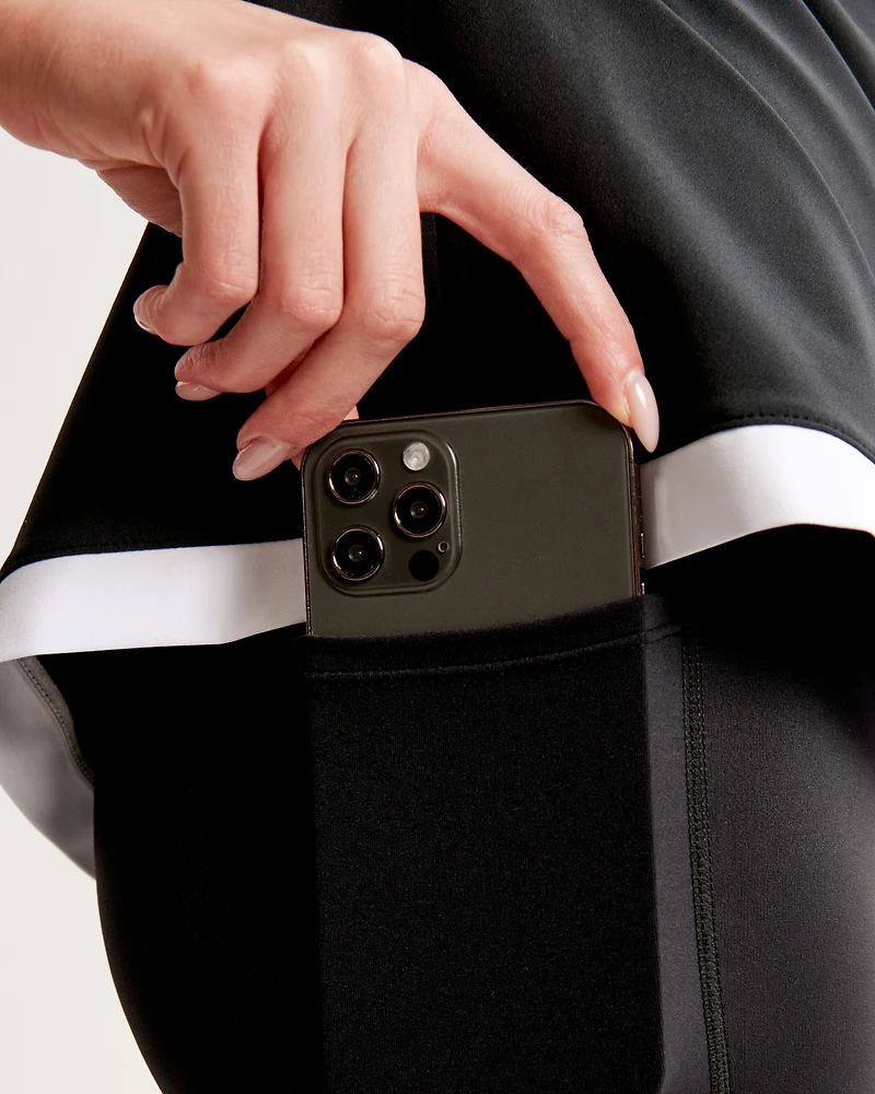 High-Neck Traveler Mini Dress