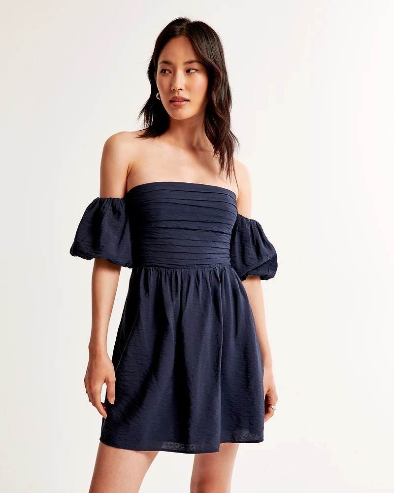 The A&F Emerson Off-The-Shoulder Mini Dress