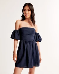 The A&F Emerson Off-The-Shoulder Mini Dress
