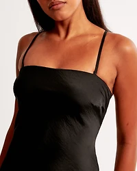 The A&F Julia Slip Strapless Scarf Maxi Dress