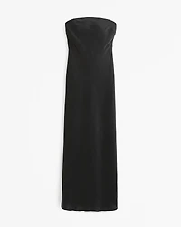 The A&F Julia Slip Strapless Scarf Maxi Dress