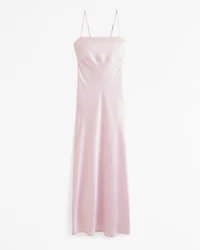 The A&F Julia Slip Cowl Back-Bow Maxi Dress