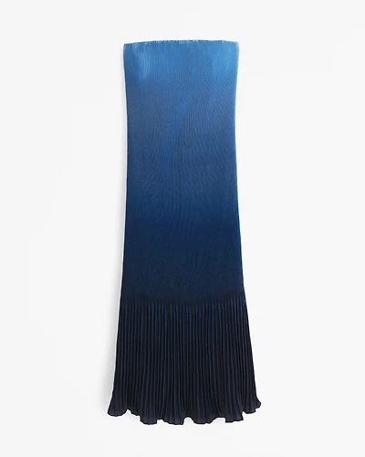 Abercrombie & Fitch The A&F Giselle Sweetheart Pleated Midi Dress |  MainPlace Mall