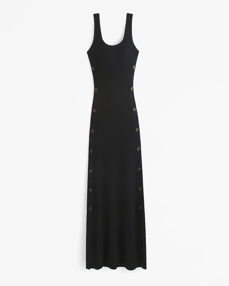 Scoopneck Maxi Sweater Dress