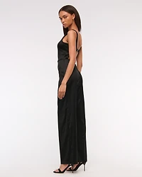 Slash Clasp-Back Jumpsuit