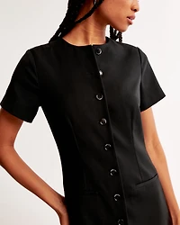 The A&F Mara Short-Sleeve Vest Mini Dress