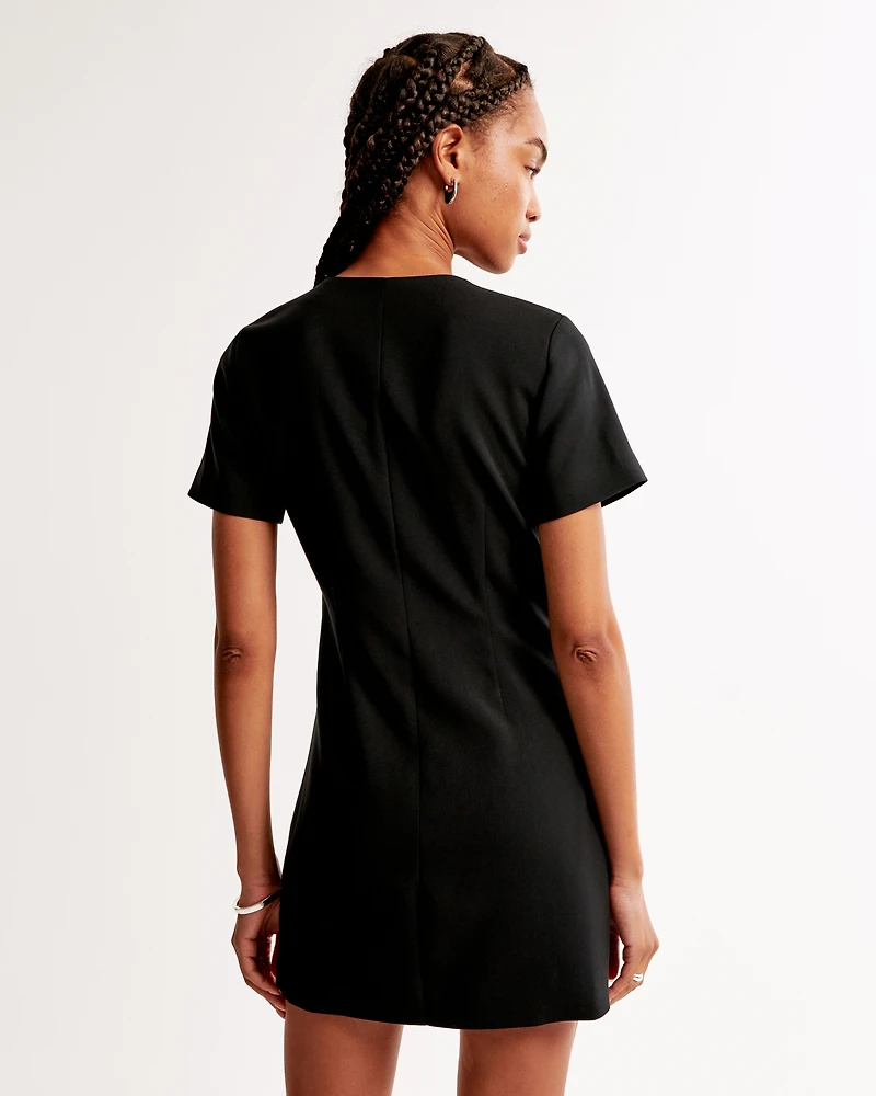The A&F Mara Short-Sleeve Vest Mini Dress