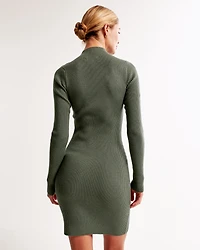 The A&F Paloma Long-Sleeve Mini Dress