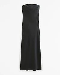 The A&F Julia Slip Strapless Bow Detail Maxi Dress
