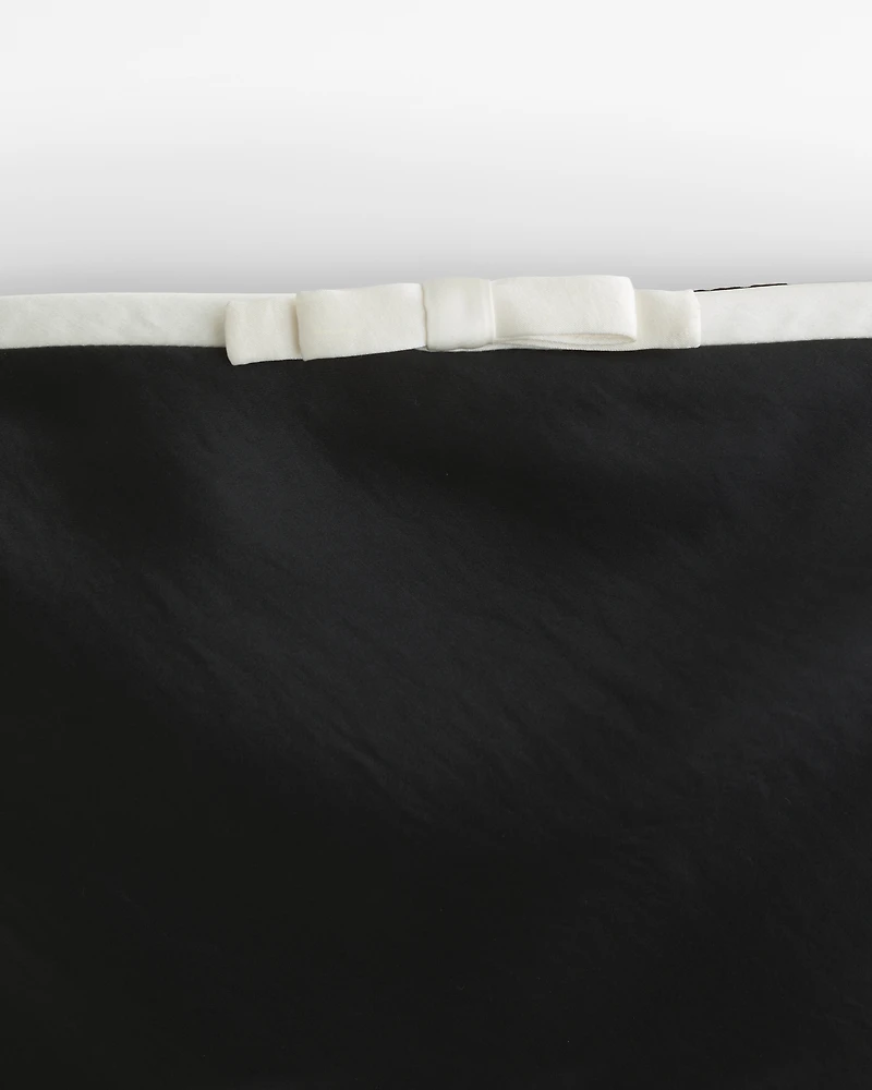 The A&F Julia Slip Strapless Bow Detail Maxi Dress