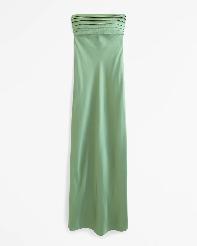 the a&f emerson strapless slim maxi dress Abercrombie & Fitch The A&F Emerson Strapless Slim Maxi Dress