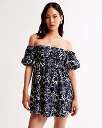 Emerson Off-The-Shoulder Skort