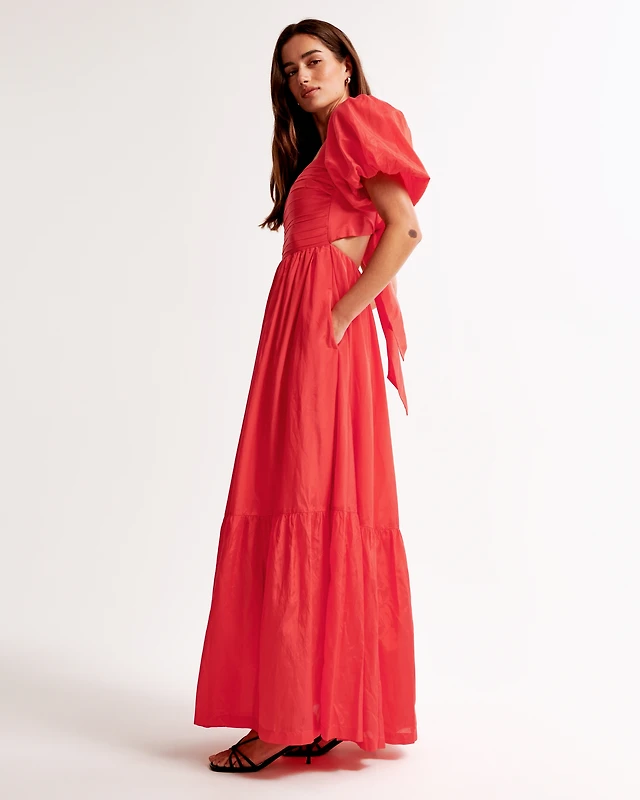 Home | Abercrombie & Fitch The A&F Emerson Off-The-Shoulder Drama Organza Maxi Dress at Plaza Las Americas in San Juan, PR Home | Abercrombie & Fitch The A&F Emerson Off-The-Shoulder Drama Organza Maxi Dress at Plaza Las Americas in San Juan, PR