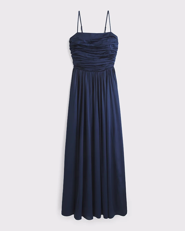 abercrombie blue lace dress Abercrombie & Fitch Lace Dress w/Full Slip Navy Blue Sleeveless Size XS